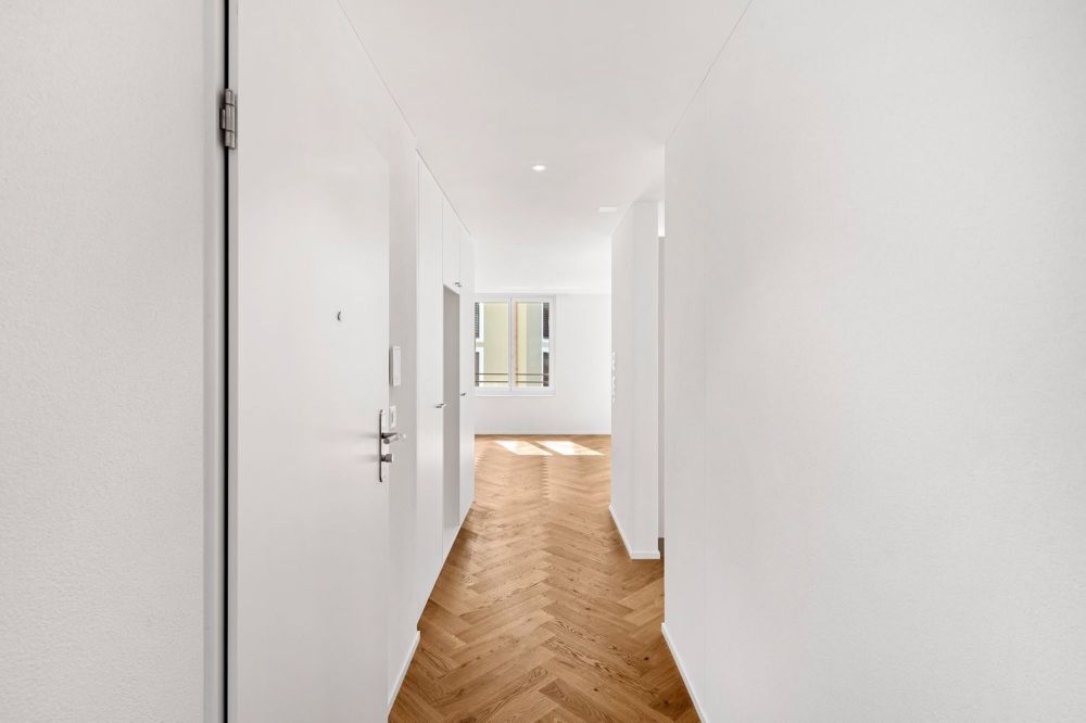 Hochmoderne 3.5-Zimmerwohnung mit Balkon im Erstbezug - Korridor