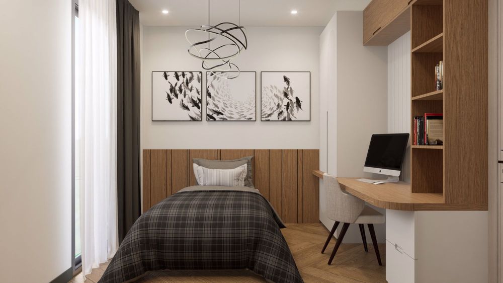 Très grand 2.5 pièces neuf avec grand balcon à Billens - Bild 10