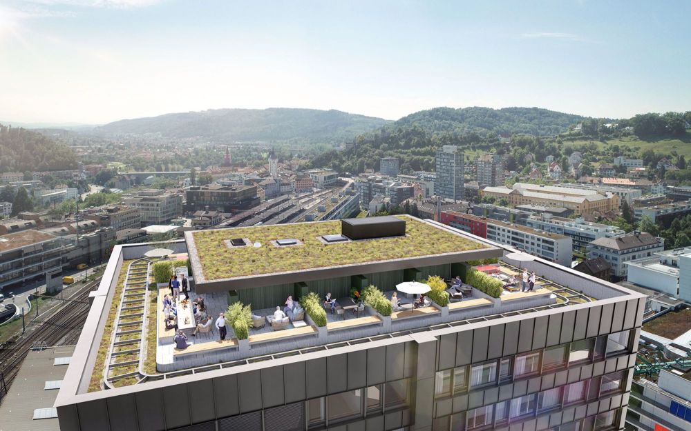 8. Stock Akara Tower im Herzen von Baden - Bild 7