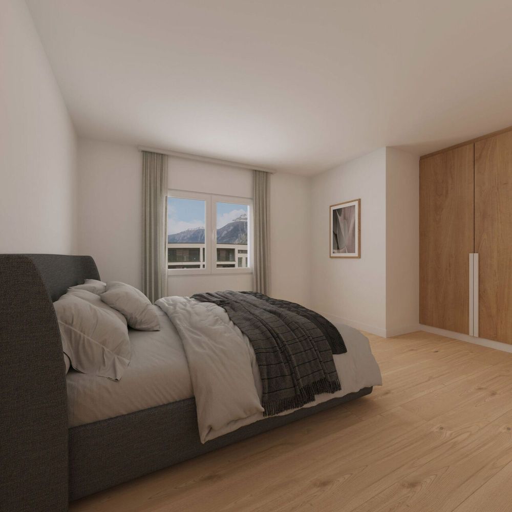 Dachgeschoss von 3,5 Zimmern neu mit großem Balkon! - Bild 3