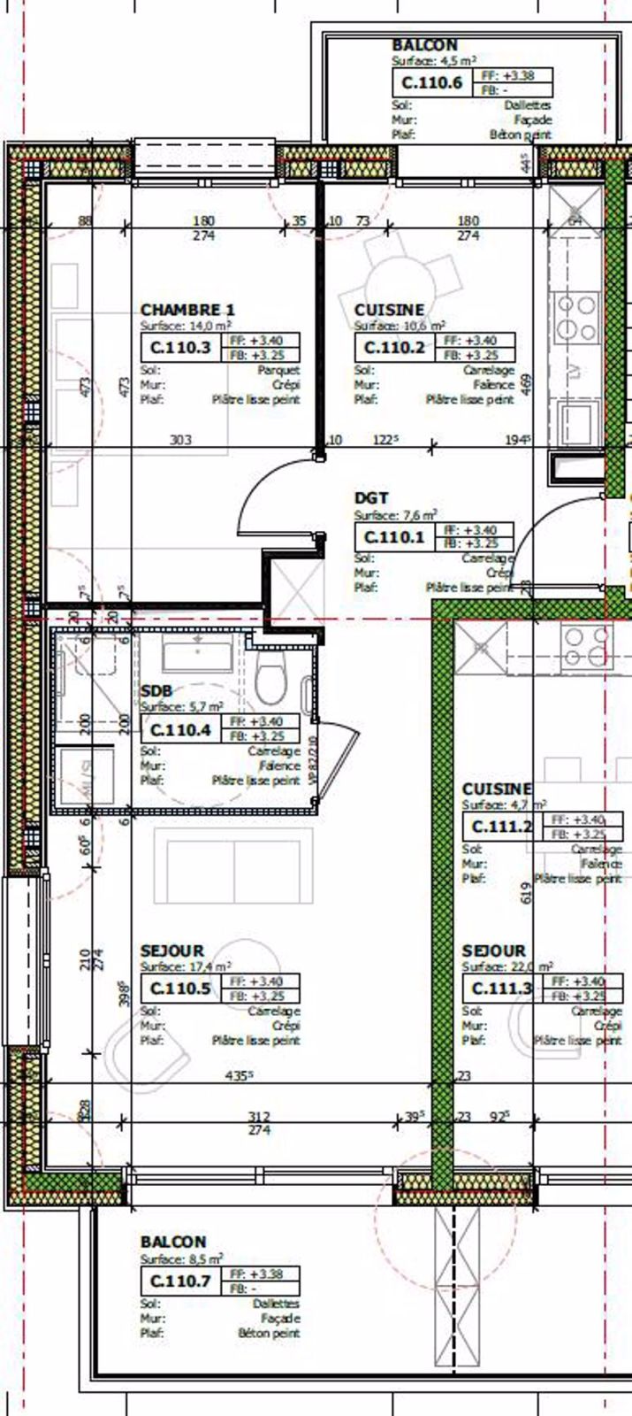 A louer à Marly : Dernier appartement traversant et neuf de 2.5 pièces - Bild 9