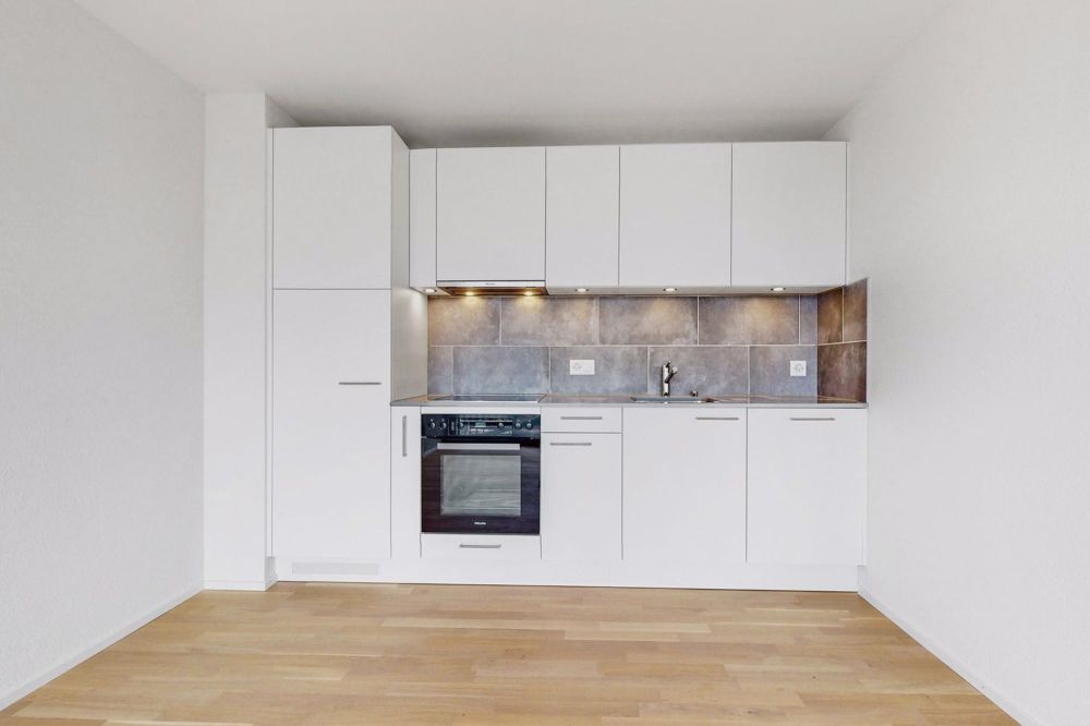 Wohnung mit 2.5 Zimmern im Dachgeschoss - cuisine