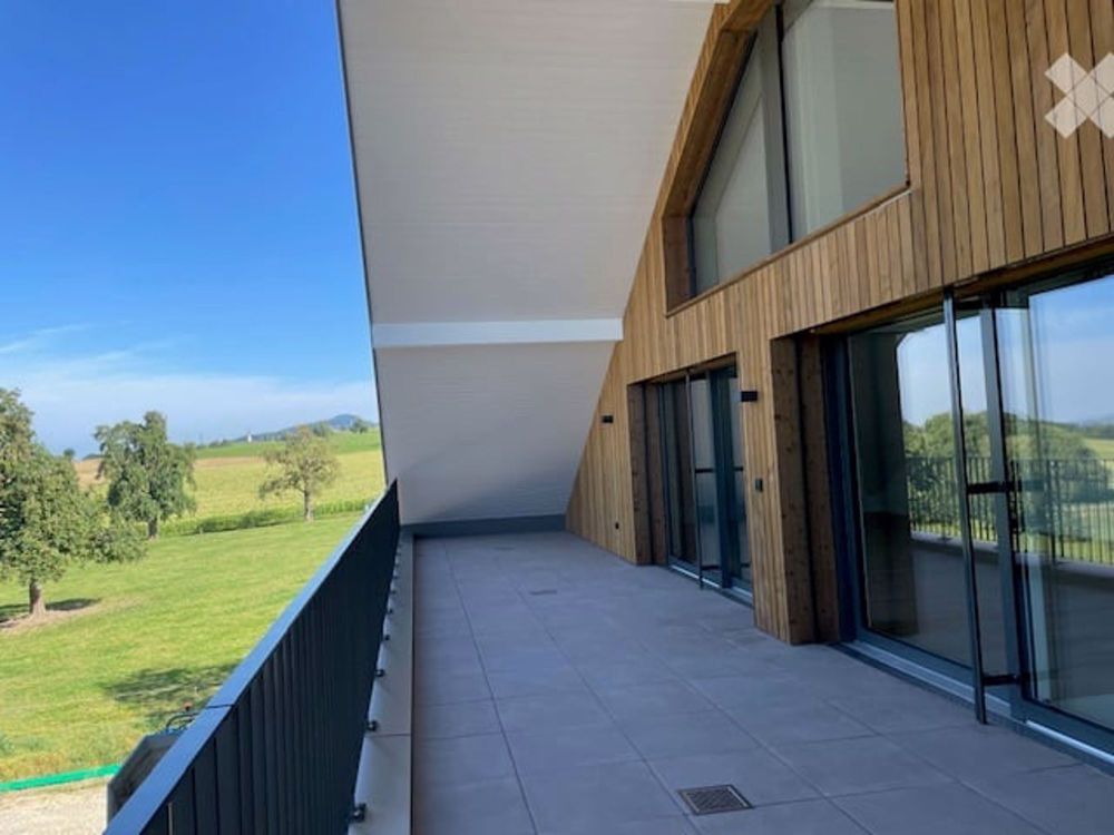 traumhafte Aussicht, Abendsonne, an Landwirtschaftszone, grosser Balkon - Bild 4