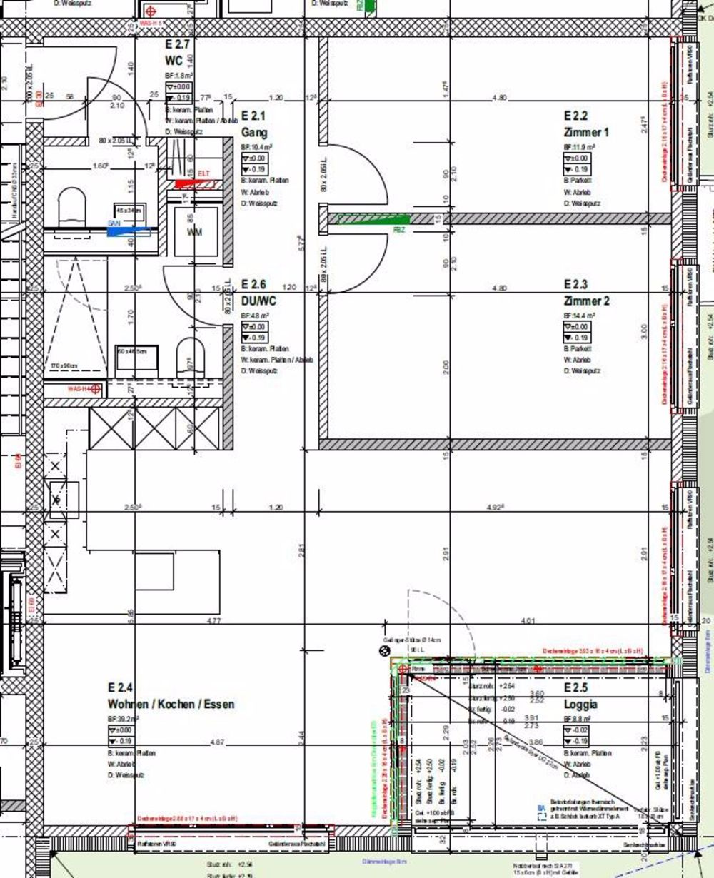 Neubau - 3.5 Zimmer-Wohnung "am Bach - Grundriss_10102