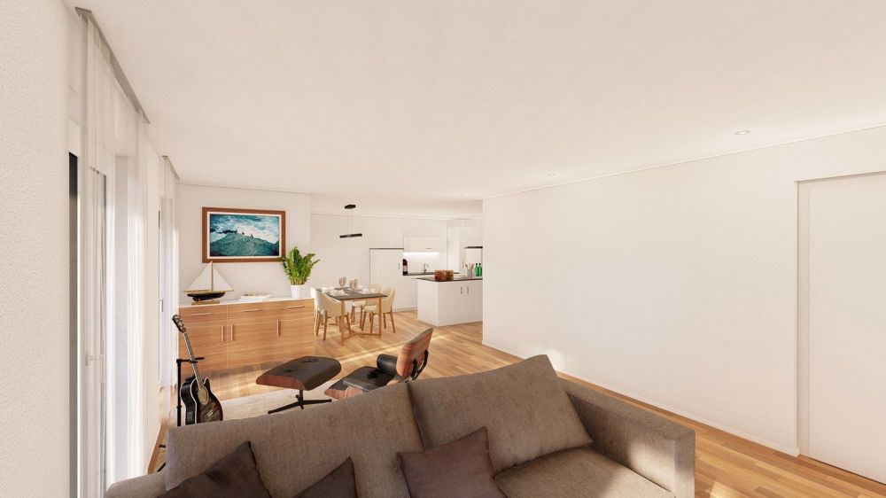 Moderne 5.5-Zimmer-Wohnung mit Galeriegeschoss in Herzogenbuchsee - Bild 2