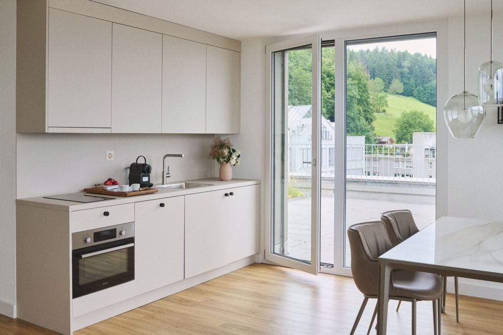 Neubau-Apartments mit Designer Möblierung und voller Seesicht in Horgen/Zürich/Zug/Pfäffikon. - Bild 11
