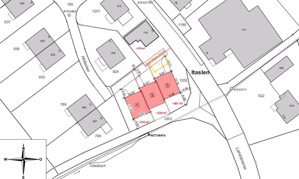 Zu verkaufen in 8362 Itaslen, neues 5½ Zi.-REFH, an ruhiger, sonniger Lage angrenzend an Landwirtschaftszone ! - Bild 2