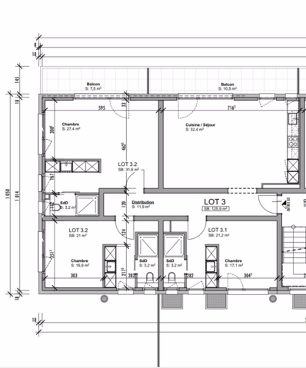 Magnifiques chambres individuelles avec salle de douche et dressing privatifs - Bild 2