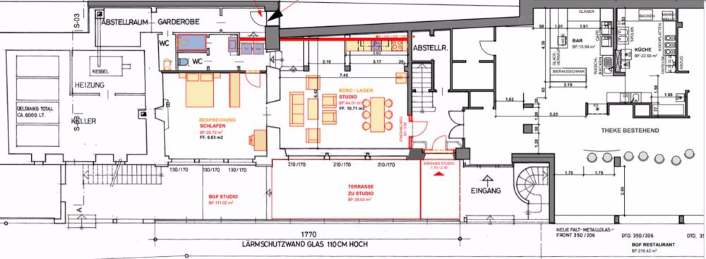 Aussergewöhnliche Loftwohnung mit Blick auf den Bielersee, ca. 111m2 - Bild 6