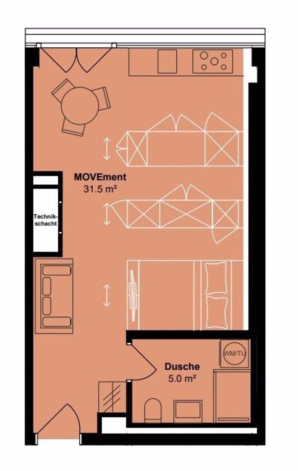 1 ½ Zimmer-Wohnung in Neuhausen am Rheinfall mieten - Bild 10