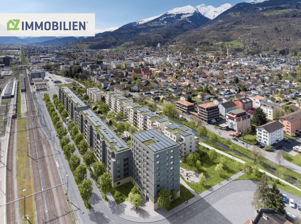 Rheincity - Stilvolles Wohnen direkt am Bahnhof Buchs - Bild 1