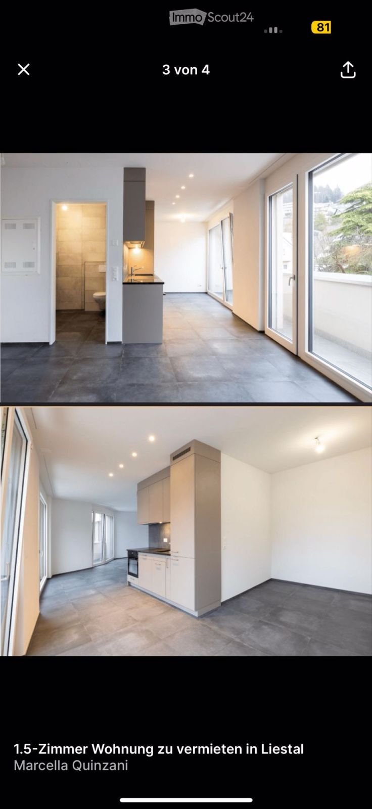Moderne 1.5-Zimmer-Wohnung in Liestal - Neubau mit Komfort - Bild 2