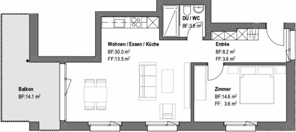 2 ½ Zimmer-Wohnung in Nebikon mieten - Bild 10