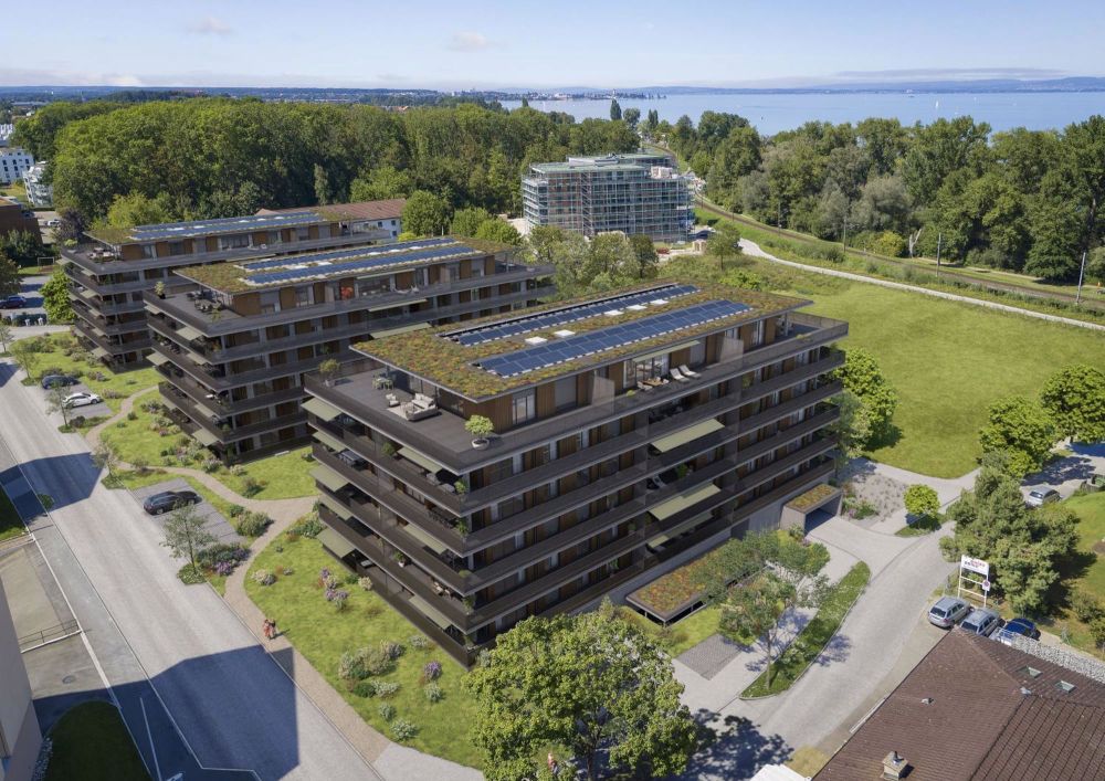 Neubau "Seegarten", Arbon - Aussenansicht