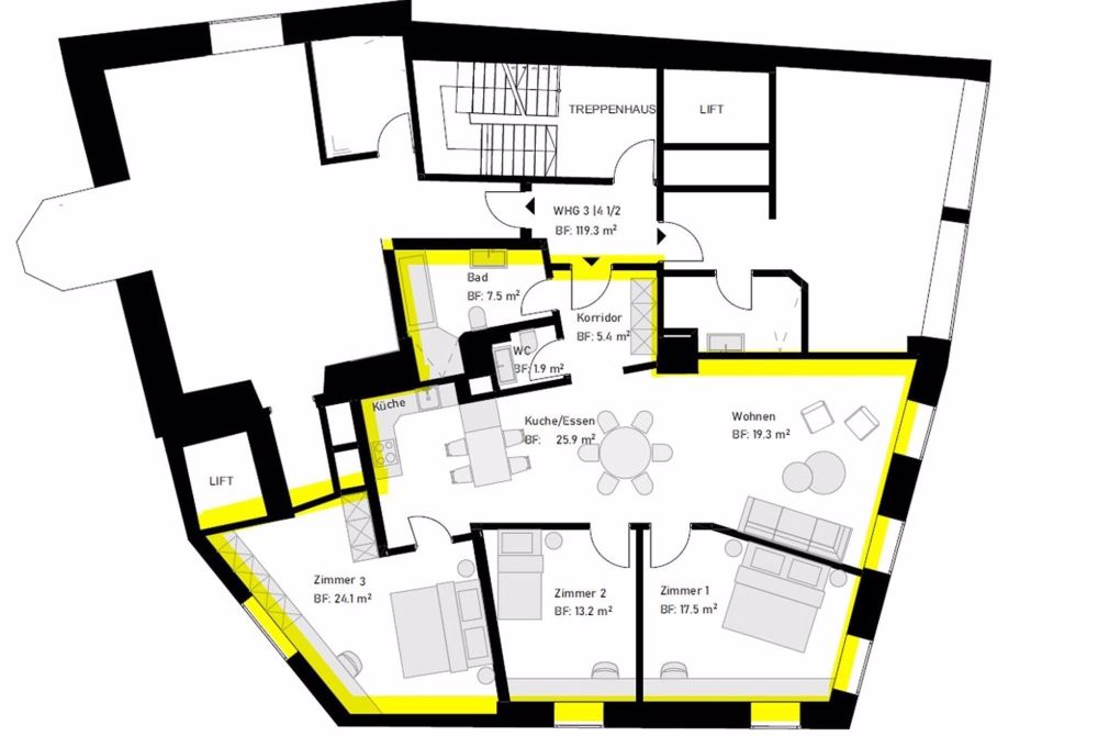 Moderne Wohnung in zentraler Lage mit wöchentlichem Reinigungsservice - Bild 7