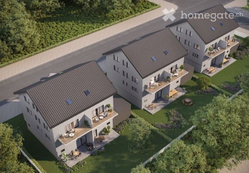 Modernes 5.5-Zimmer-Doppelhaus mit Garten in Wängi - Bild 1
