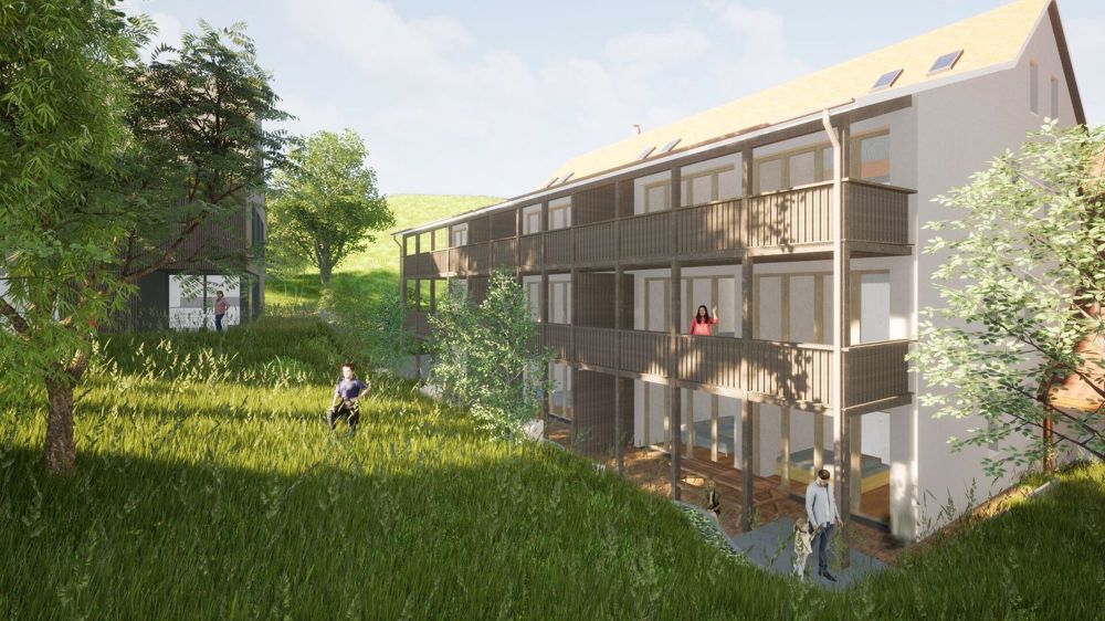 Neugebaute 4.5-Zimmer-Maisonettewohnung in ruhiger Lage in Blauen - Bild 3