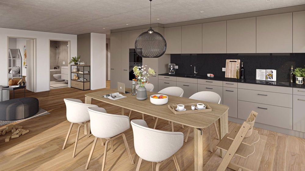 «Alte Mühle» - 83 m² grosse Attikaterrassen mit Platz zum Entfalten! - Bild 3