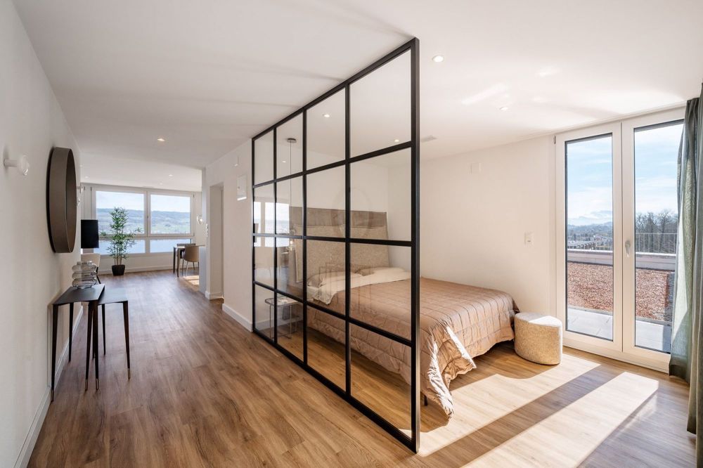 Neubau-Apartments mit Designer Möblierung und voller Seesicht in Horgen/Zürich/Zug/Pfäffikon. - Bild 12