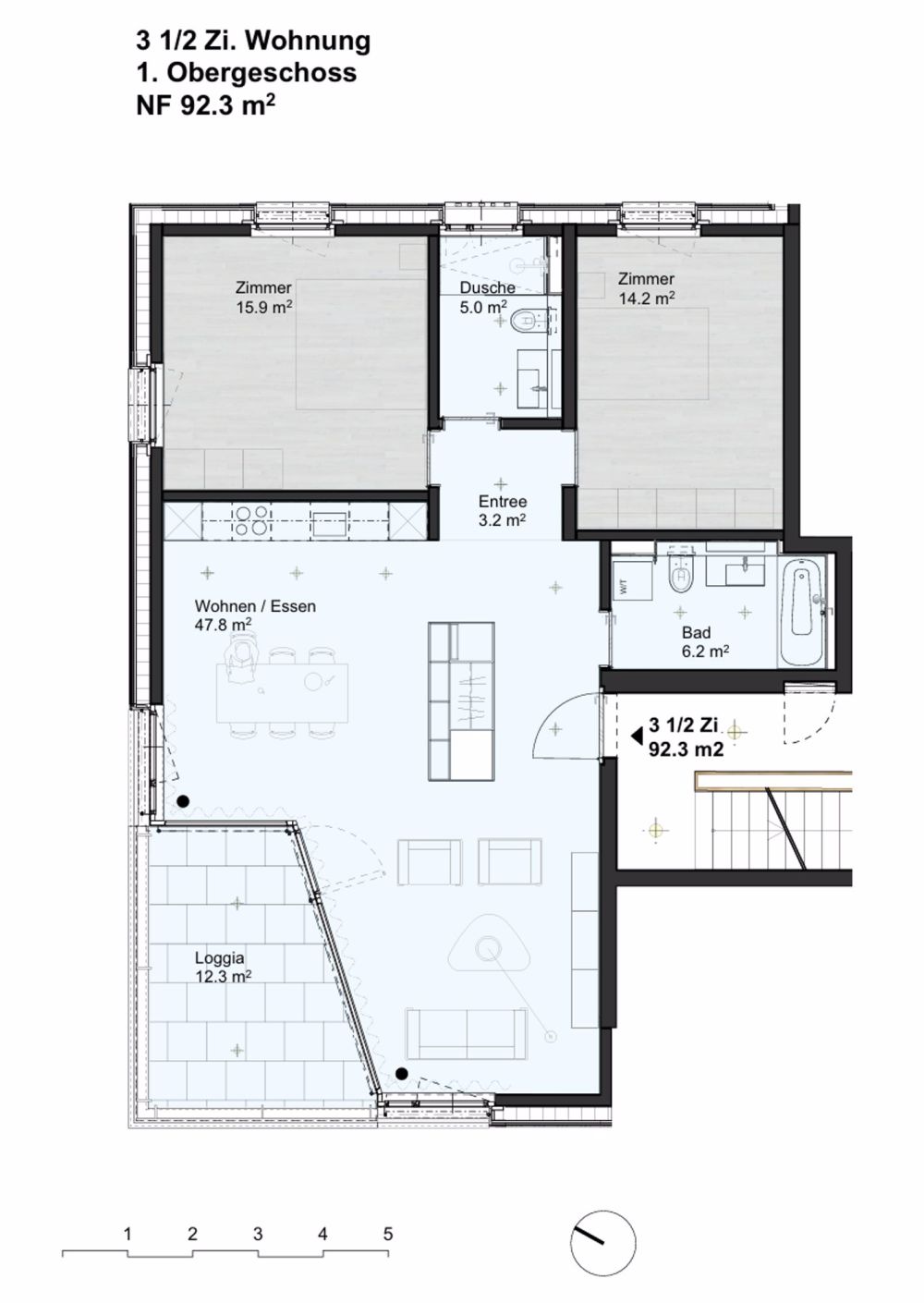 2 ½ Zimmer-Wohnung in Wettswil am Albis mieten - Bild 8