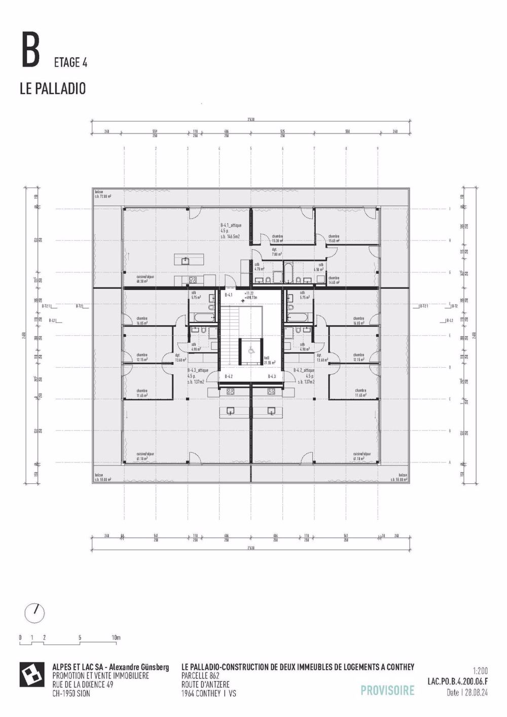 Das Palladio - Conthey Gebäude B - Bild 8