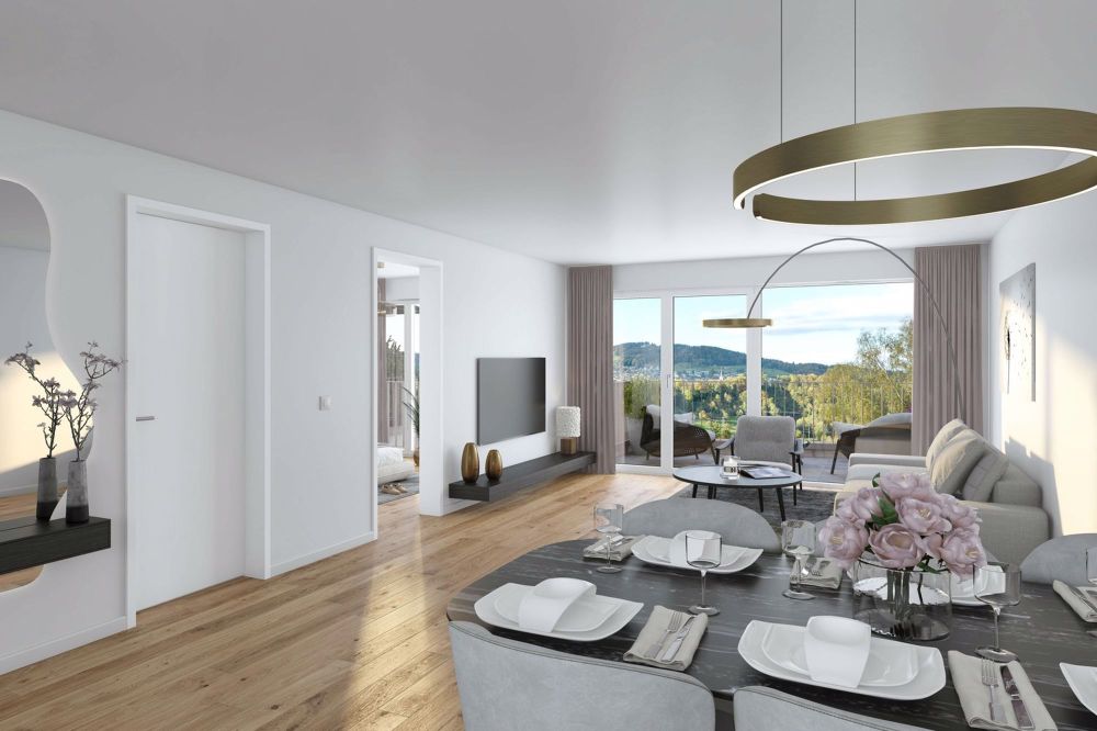 2.5 Neubauwohnung mit Weitblick - Bild 1
