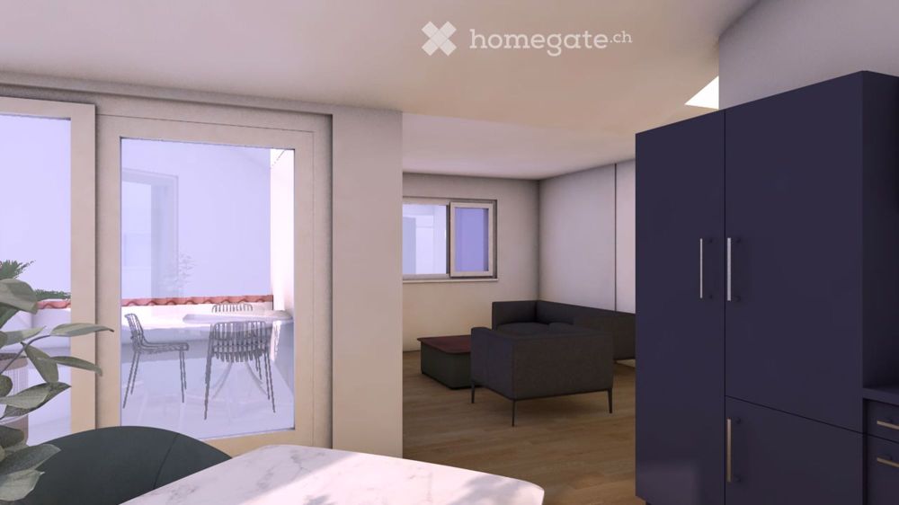 Neue 2.5-Zimmer-Dachwohnung mit Balkon in Winterthur - Bild 2