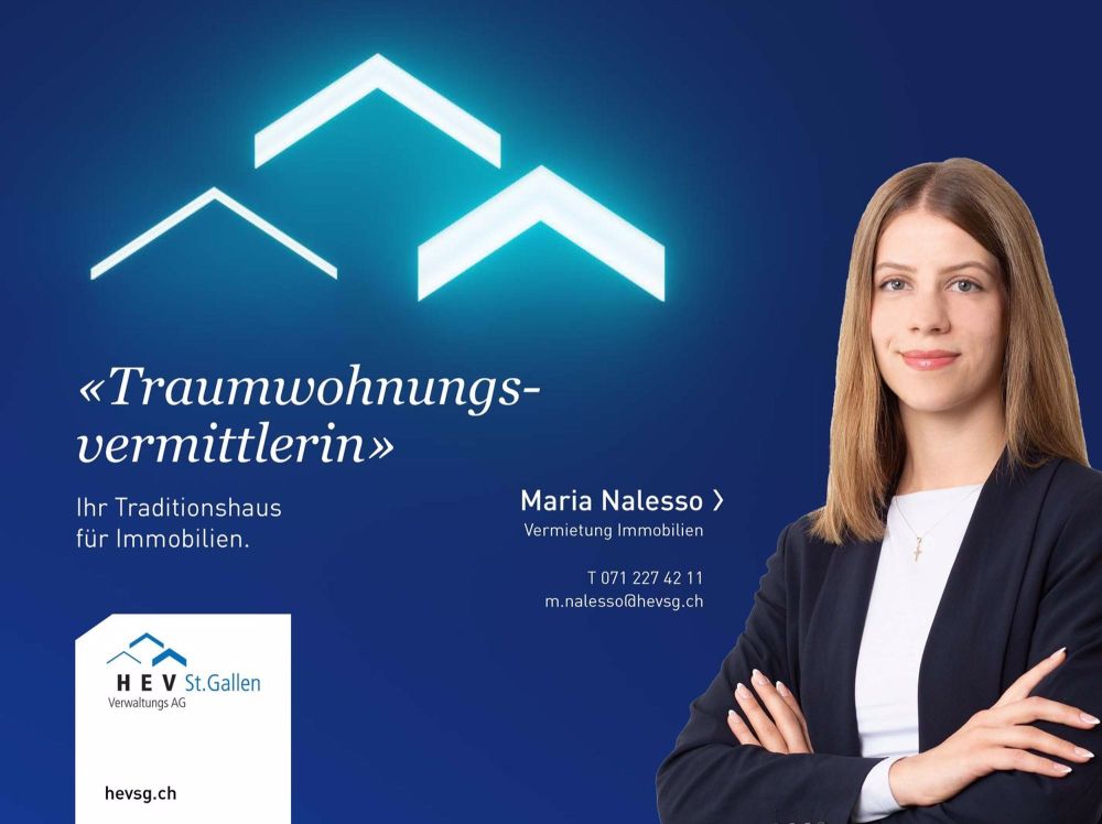 Letzte 1.5-Zi. Wohnungen im Neubau "Perronimo" in Wil - Ihr Kontakt