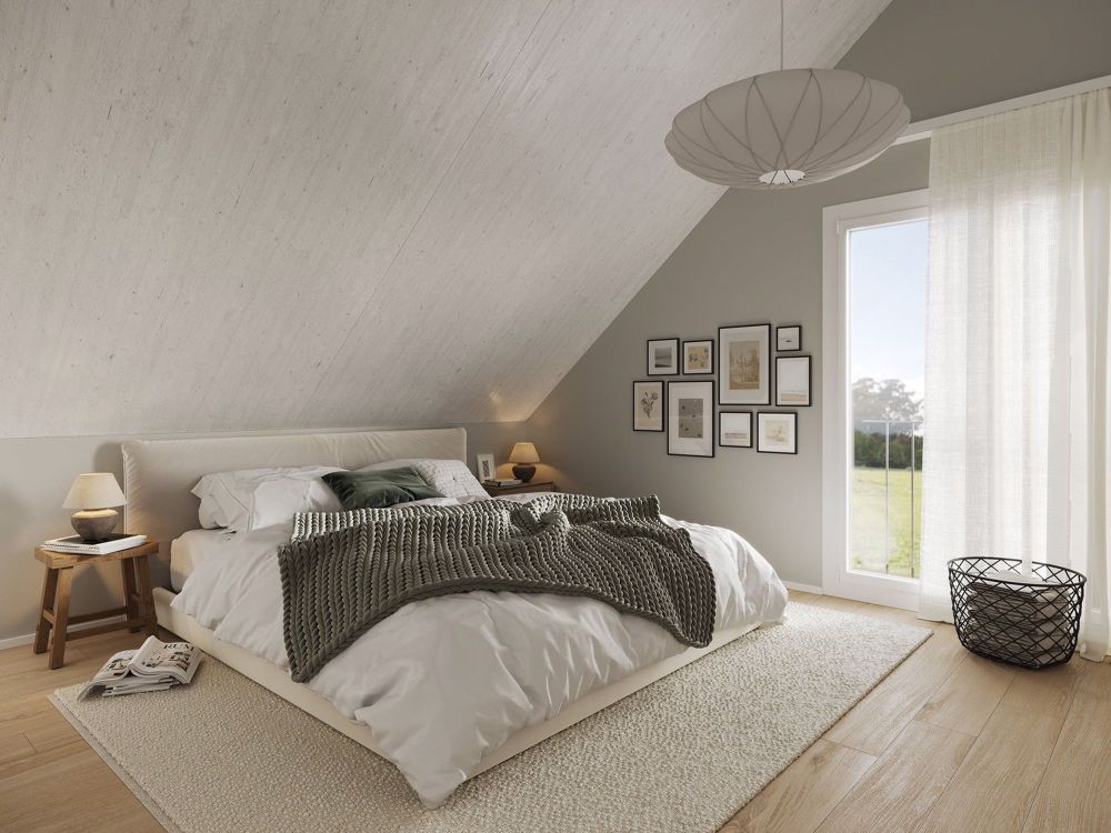 Ihr Eigenheim am Reusskanal - Häuser am Fähriweg, Buchrain - Kommen Sie zur Ruhe ein Schlafzimmer als Ort der Entspannung