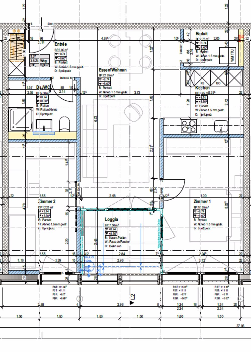 Wohnen am Ilfiskreisel - helle 3.5-Zimmerwohnung - Bild 9