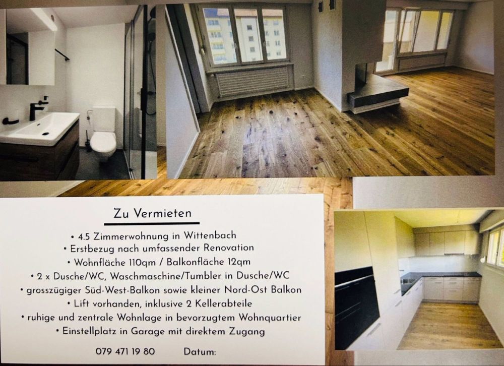 4.5 Zimmerwohnung - Bild 1
