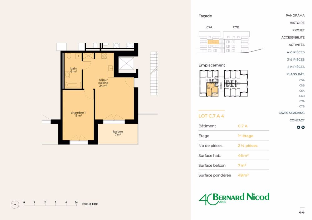 Appartement de 2,5 pièces à Bex - Bild 10