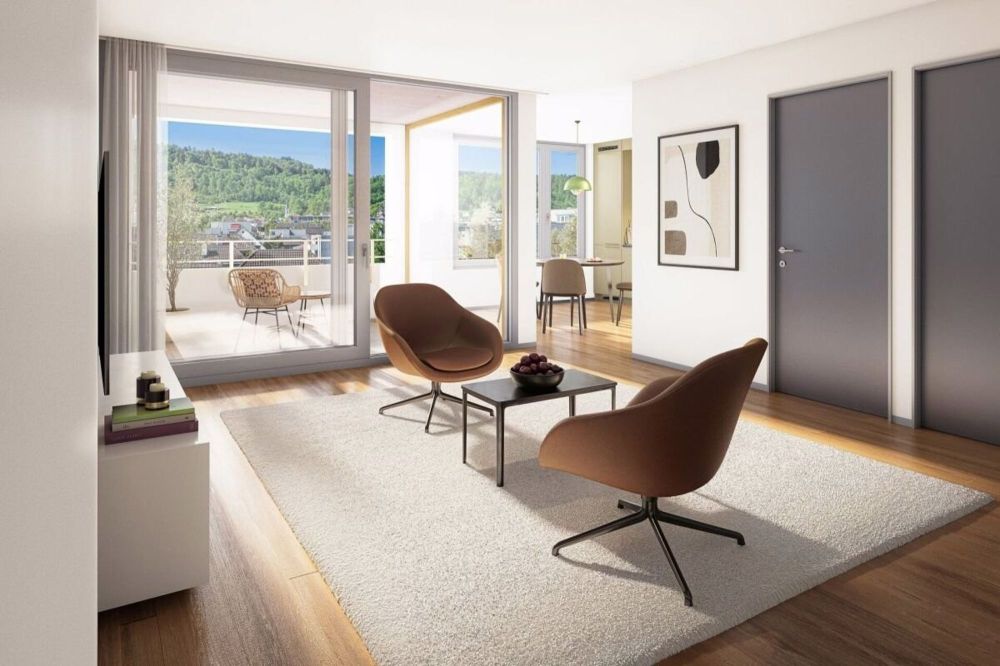 Willkommen im neuen Hotspot für urbanes Leben in Zürich-Albisrieden! - Wohnbereich