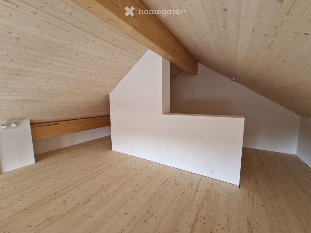 Neue und helle Wohnung – Dachgeschoss-Duplex 4.5 Zimmer mit 115 m2 – Bottens - Bild 11