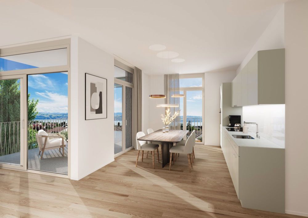 Wohnen mit Seesicht – Erstbezug in der Überbauung Tilia Boldern - Bild 3