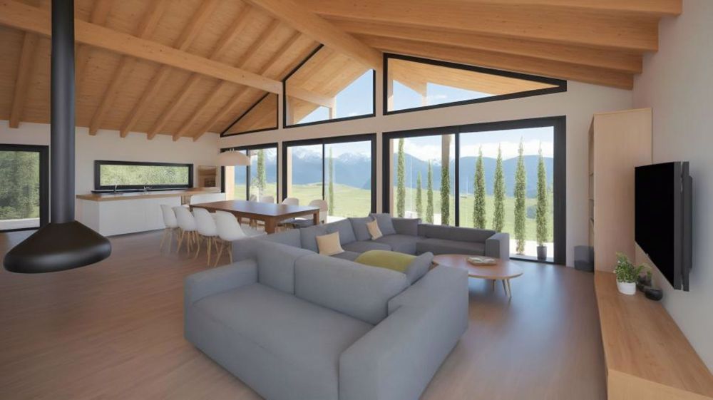 Appartement de 4 pièces 1/2 sur les hauteurs de Vollèges - Bild 4