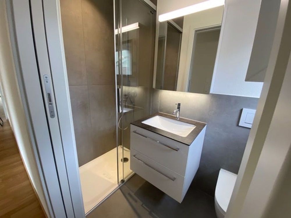 Rarität: Neubau 3.5-Zimmer-Wohnung in Zweifamilienhaus vor den Toren Zürichs - Bild 7