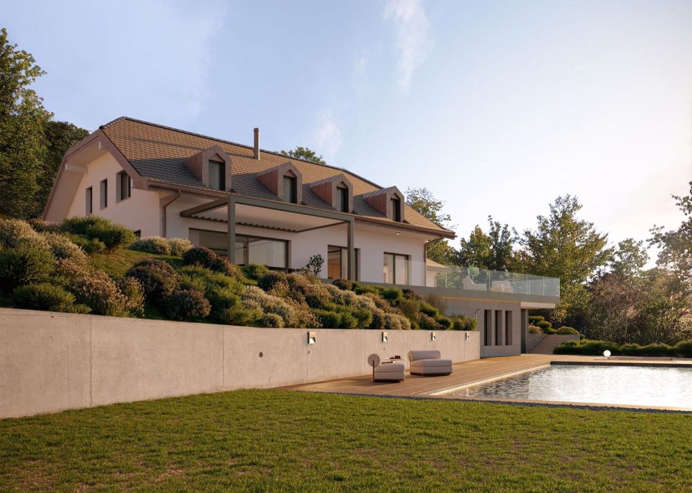 Villa d'exception neuve avec vue panoramique sur le lac - Bild 1