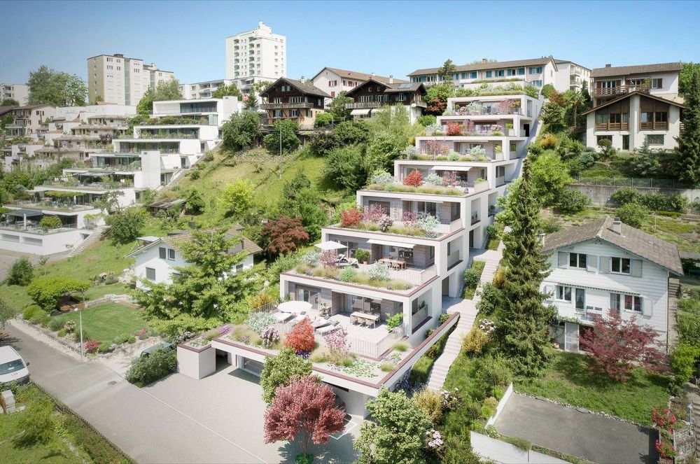 Neue exklusive Terrassen-Eigentumswohnungen an Top-Wohnlage in Nussbaumen - Bild 2