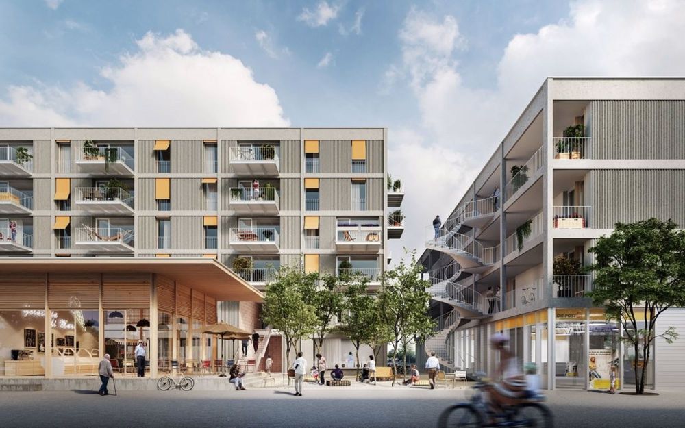 Moderne Wohnung in Zentrum von Gümligen! - Aussen