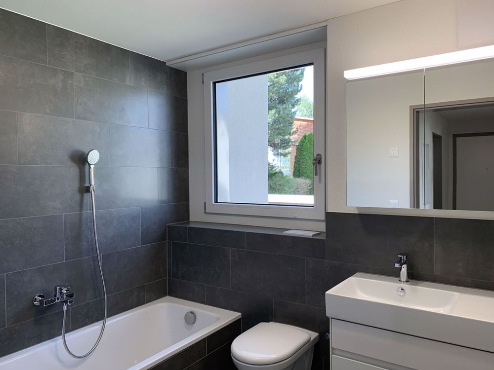 Zentrumsnahe Wohnung in ruhigem Wohnquartier - Bad