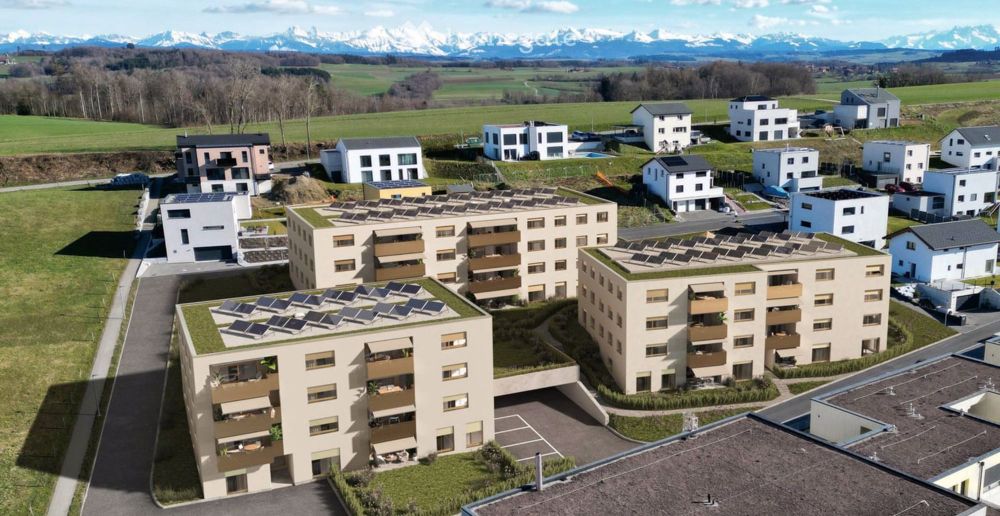 2,5 Zimmer neubau in Murist mit zusätzlichem Abstellraum - Bild 1