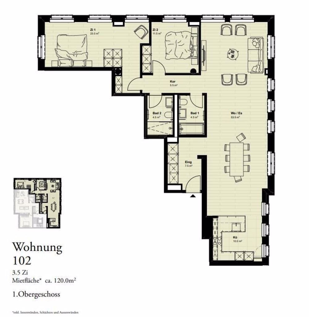 Erstbezug 3.5 Zimmerwohnung in Wetzikon - Bild 10