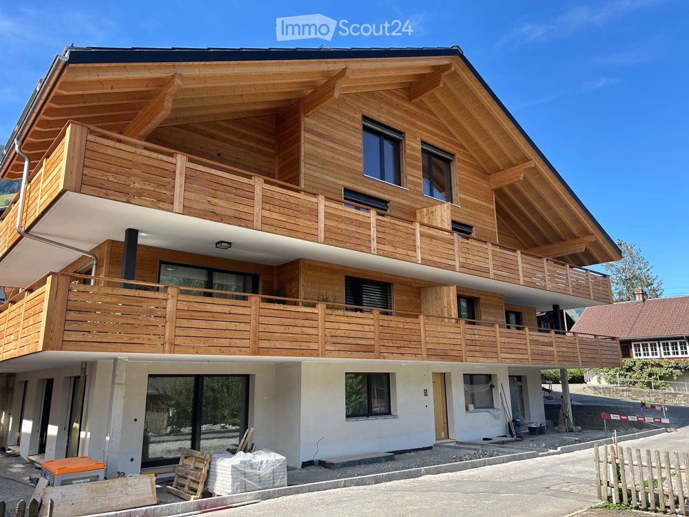 Moderne 3.5-Zimmer-Neubau-Wohnung mit Bergblick in Frutigen - Bild 12