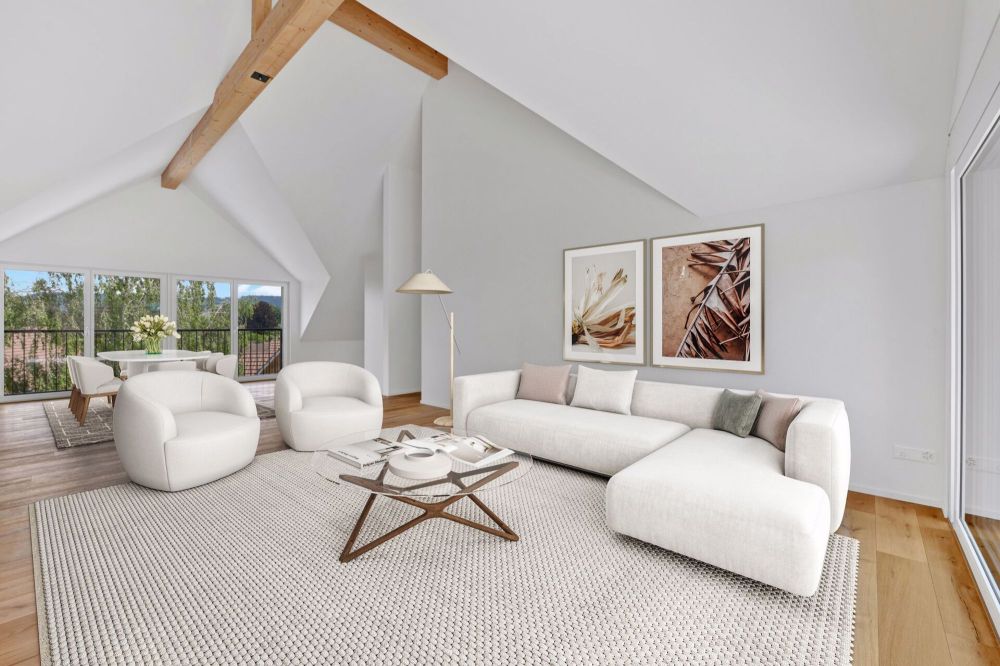 Mietkauf: Ihr neues Zuhause mit Weitblick: Lichtdurchflutete 3.5-Zimmer-Dachwohnung voller Charme in Bussnang – nahe Weinfelden - Bild 3