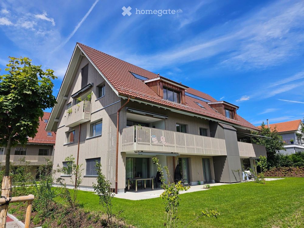Sonnige 3.5-Zimmer-Gartenwohnung auf dem Lande - Bild 1