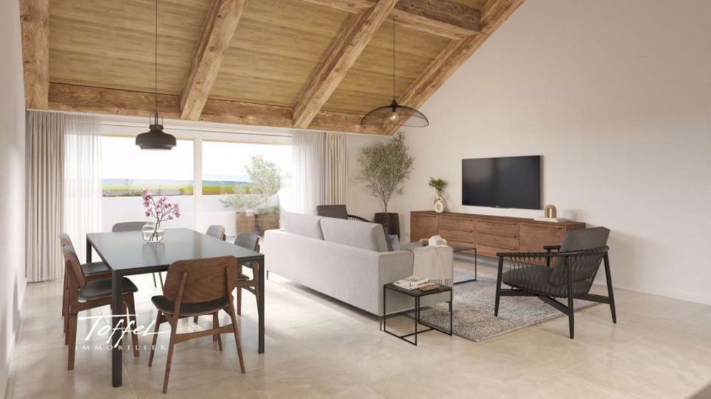 Appartement de 5.5 pièces en duplex à Prévonloup - Bild 4