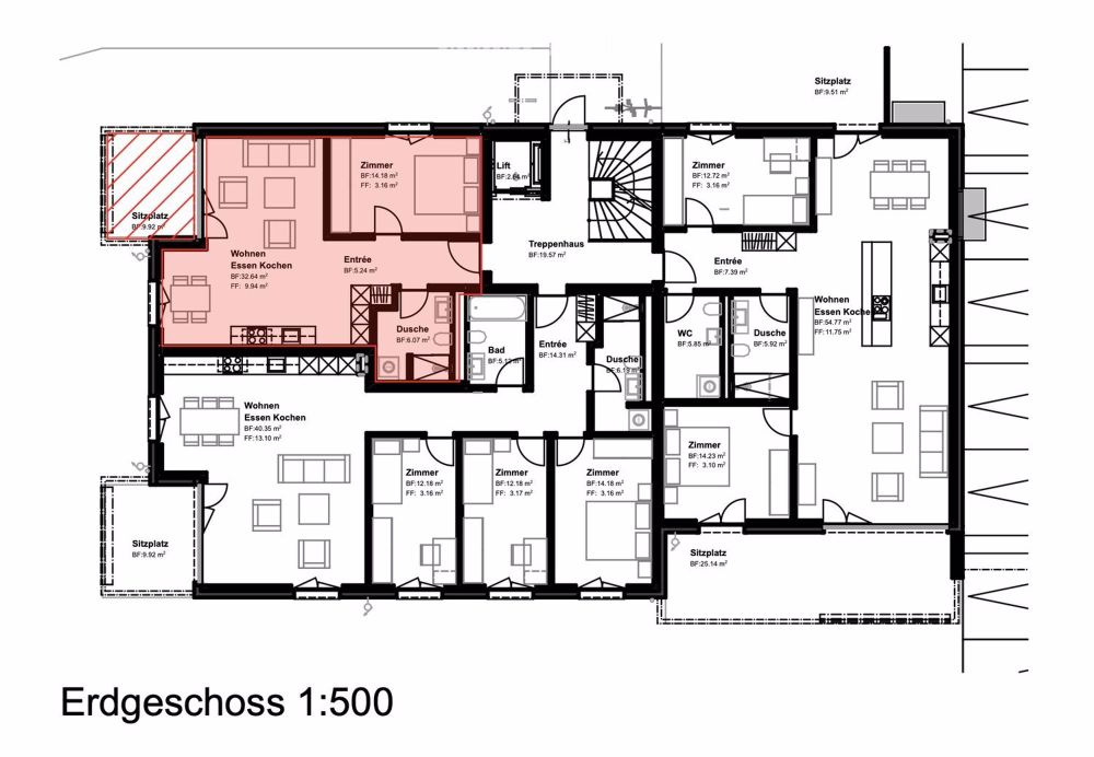 ERSTBEZUG: Moderne 2.5-Zimmer-Wohnung mit Terrasse in Belp - Bild 2