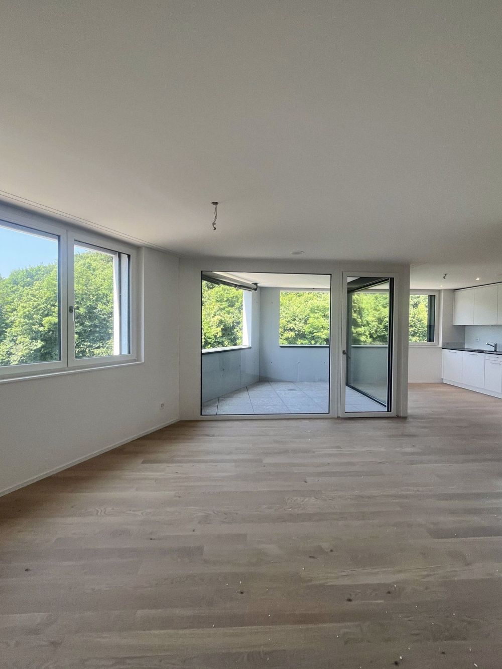 Moderne 2.5-Zimmer-Dachwohnung mit Balkon in Neuhausen am Rheinfall - Bild 1