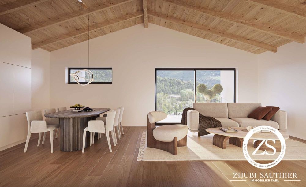 Dachgeschoss von 3.5 Zimmern - Residenz "Les Combes" App. 02 - Bild 2